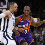 Bane returns, Grizzlies rout Booker-less Suns 125-100