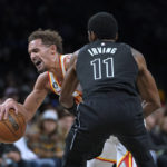 Durant, Irving help Nets edge Hawks to end 6-1 homestand