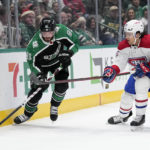 Johnston's late goal pushes Stars to 4-2 win over Canadiens