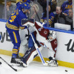 MacKinnon, Compher score 2 apiece, Avs beat Sabres 6-4