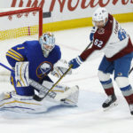 MacKinnon, Compher score 2 apiece, Avs beat Sabres 6-4