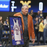West Virginia honors Huggins with 96-78 win over Buffalo