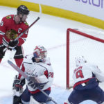 Ovechkin reaches 800 goals as Capitals beat Blackhawks 7-3