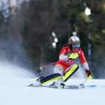 Chasing 80th win, Shiffrin holds big 1st-run lead in slalom