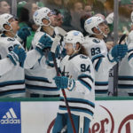 Olfosson's 1st NHL goal powers Stars to 5-2 win over Sharks