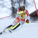Vlhová leads Holdener after 1st run of World Cup slalom