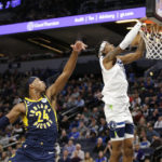 Russell scores 15 points in 4th, Wolves beat Pacers 121-115