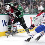 Johnston's late goal pushes Stars to 4-2 win over Canadiens