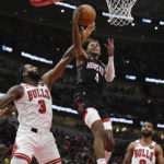 Porter's 36 points lead Rockets past Bulls 133-118