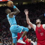 Nurkic rallies Blazers past Hornets on Lillard's big night