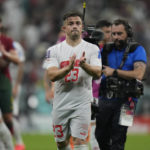 Switzerland falls again to first World Cup knockout punch