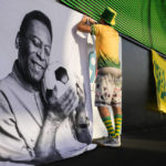 Image of Pelé shines bright for Brazilian fans at World Cup
