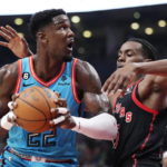 Trent scores 35 points, Raptors beat short-handed Suns