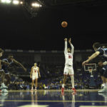 US college hoops game clashes with World Cup fever in London