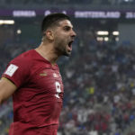 AP PHOTOS: World Cup highlights from Day 13