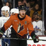 McBain scores 2 late goals, Coyotes top Maple Leafs 6-3
