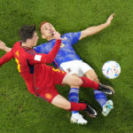 Japan beats Spain 2-1 at World Cup