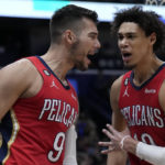 McCollum makes 11 3s, scores 42, Pelicans beat 76ers 127-116