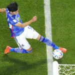 AP photo catches key moment before Japan's World Cup goal