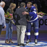 Marner sets Maple Leafs points streak record in OT loss