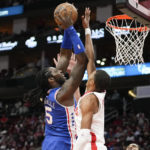 Rockets outlast 76ers in 2 OTs; Harden 4 for 19 in return
