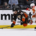 Andersson's OT goal gives Flames 3-2 win over Ducks