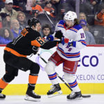Rangers beat struggling Flyers 6-3 for 6th straight win