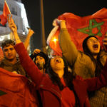 Moroccans celebrate historic World Cup win against Spain
