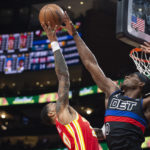 Young, Murray power Hawks past Pistons, 130-105