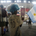 Messi fans from Asia cheer on Argentina at World Cup