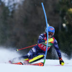 Chasing 80th win, Shiffrin holds big 1st-run lead in slalom