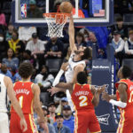 Jones, Brooks power Memphis to 128-103 win over Atlanta