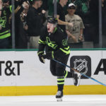 Olfosson's 1st NHL goal powers Stars to 5-2 win over Sharks