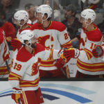 Toffoli and Kadri both score twice, Flames beat Sharks 7-3