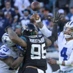 Jaguars intercept Prescott, stun Cowboys 40-34 in OT