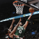 Tatum has 31, Celtics beat Raptors 116-110 for 7th win in 8