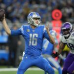 Goff helps surging Lions stun division-leading Vikings 34-23