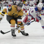 Rangers use 4-goal 3rd period to beat Golden Knights 5-1