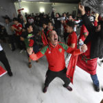 Moroccans celebrate historic World Cup win against Spain