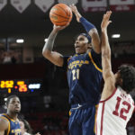 Sherfield's big second half carries Sooners to win over Roos
