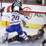Cole Caufield breaks tie in 3rd, Canadiens beat Flames 2-1