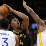 Poole scores career-high 43, Warriors win 1st without Curry