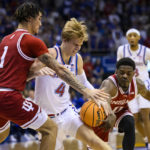 No. 8 Kansas romps to 84-62 victory over No. 14 Indiana