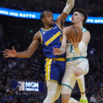 Klay Thompson's 29 points lead Warriors past Hornets 110-105