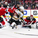 Patrice Bergeron breaks late tie, Bruins beat Devils 3-1
