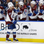 MacKinnon, Compher score 2 apiece, Avs beat Sabres 6-4