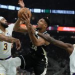 Davis scores 44, LeBron passes Magic as Lakers beat Bucks