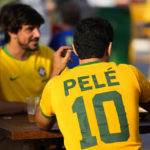 Image of Pelé shines bright for Brazilian fans at World Cup