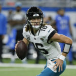 Goff has 340 yards, 2 TDs as Lions rout Jaguars 40-14
