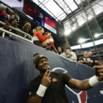 Deshaun Watson has supporters in the stands for his return